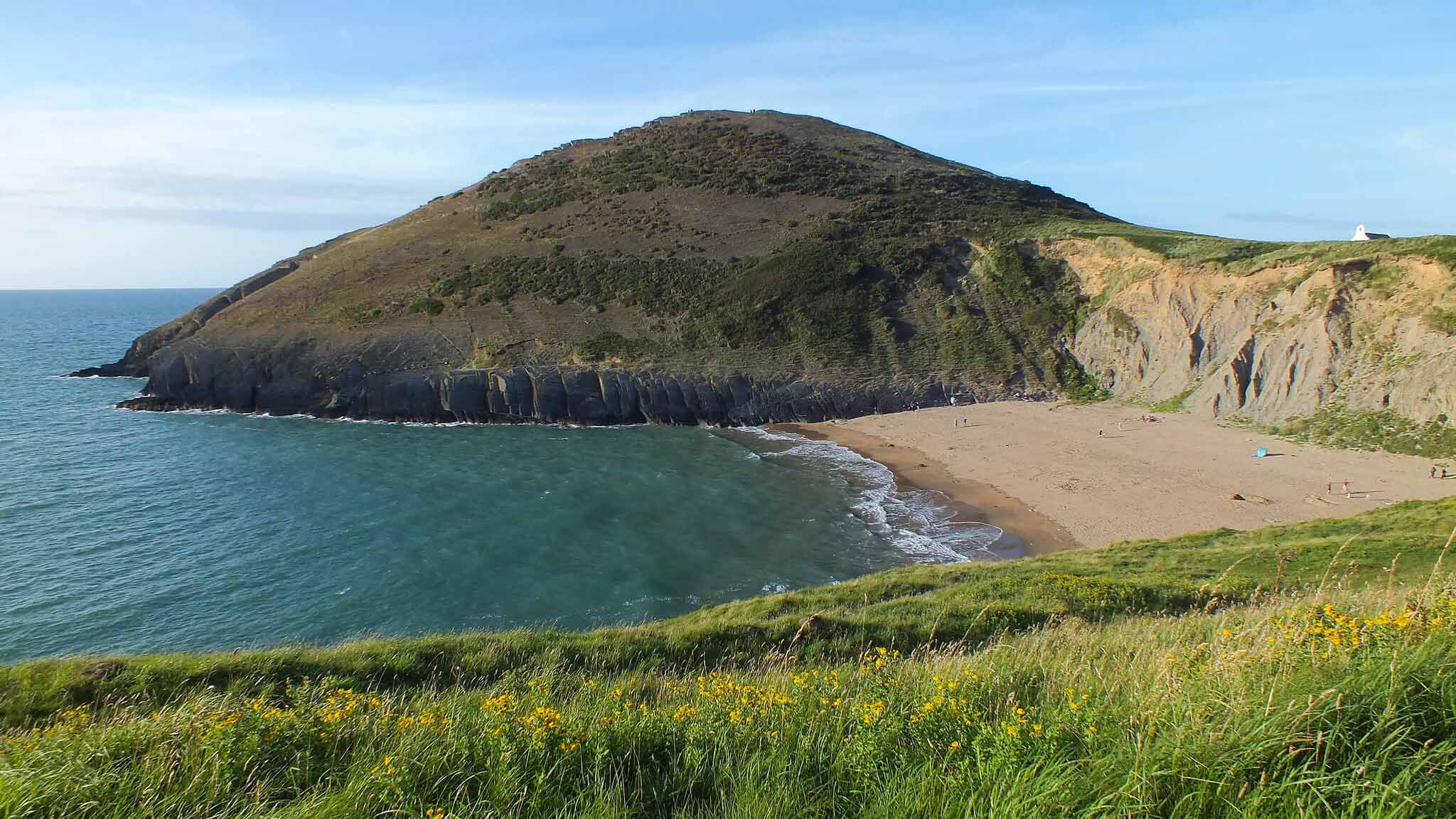 wales best beaches - mwnt