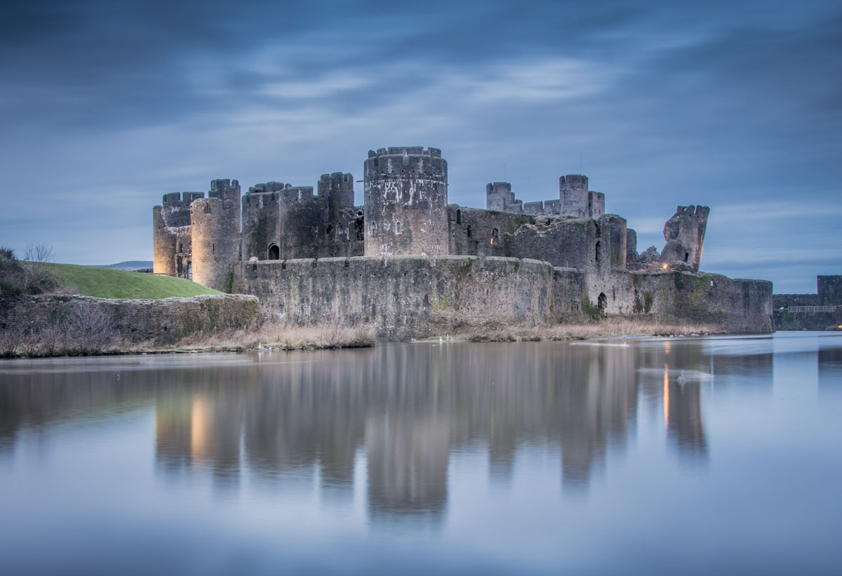 Caerphilly Castle, Wales