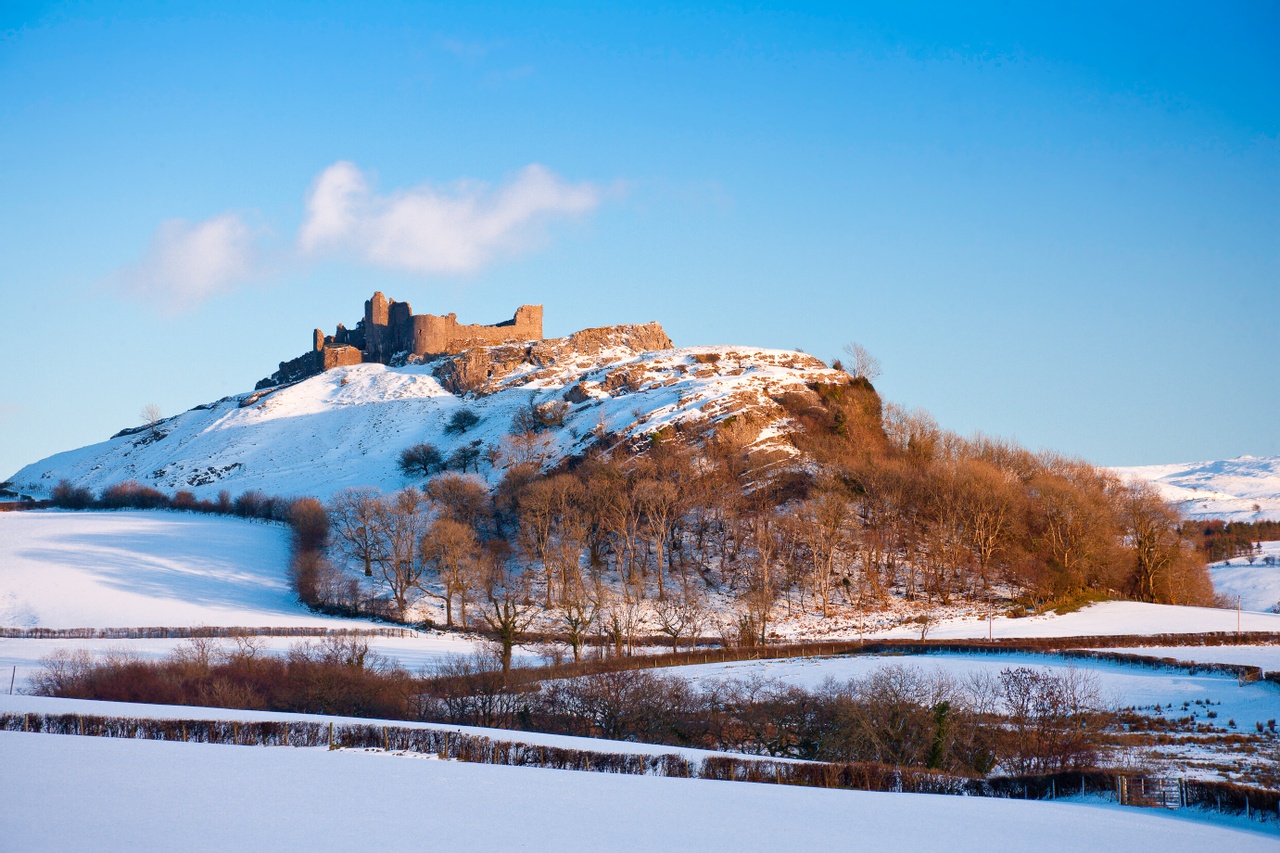 Carreg Cennen Castle, Wales