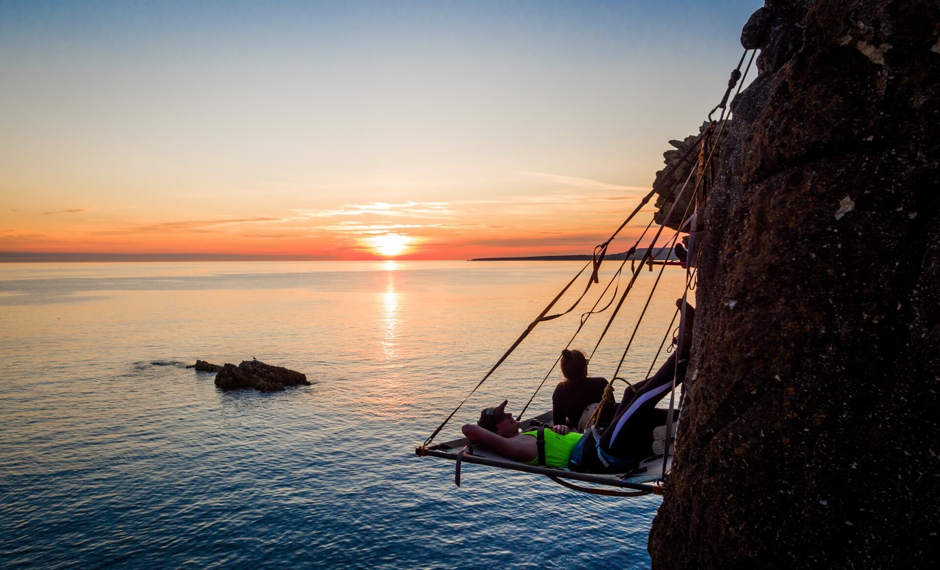 cliff camping wales